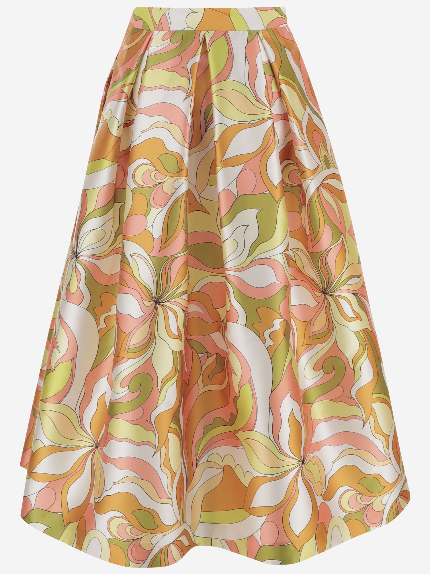 [LUNATICA MILANO] Long skirt SS26 LUNAGROOVYORANGE