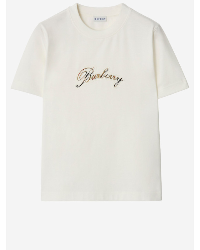 [Burberry] T-shirts Sleeveless SS26 8118971CHALK