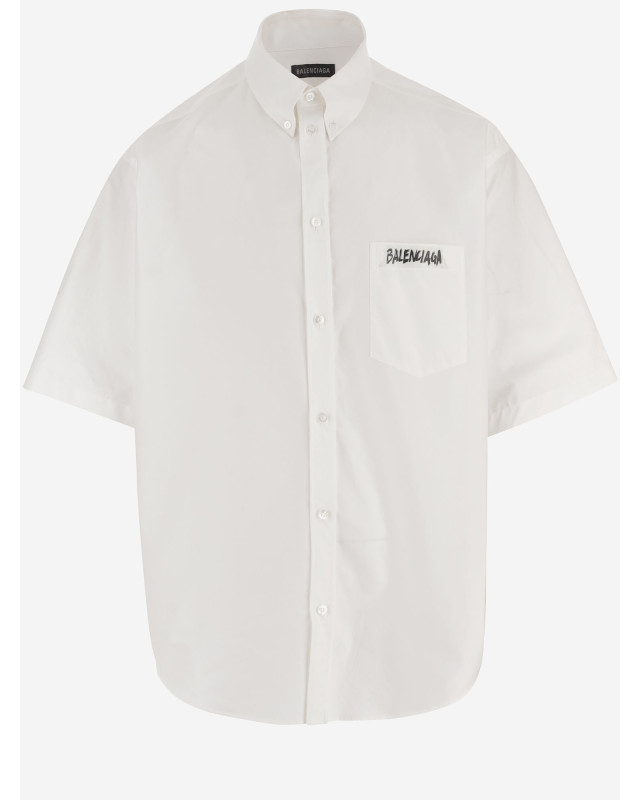 [Balenciaga] Shirts Short Sleeve SS26 857810TRM289000