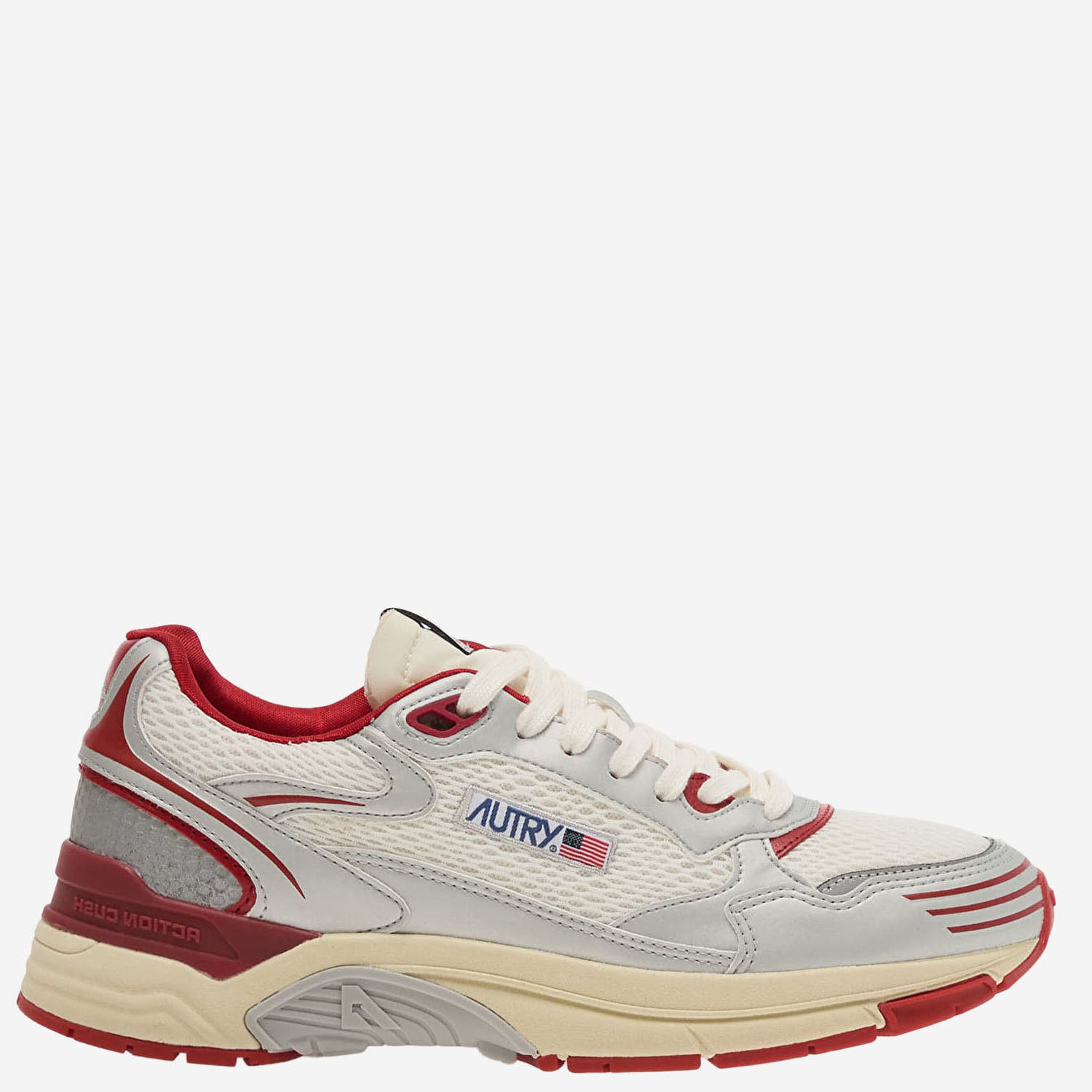[AUTRY] Sneakers SS26 HYLMMV01MESHMIRSILVRED