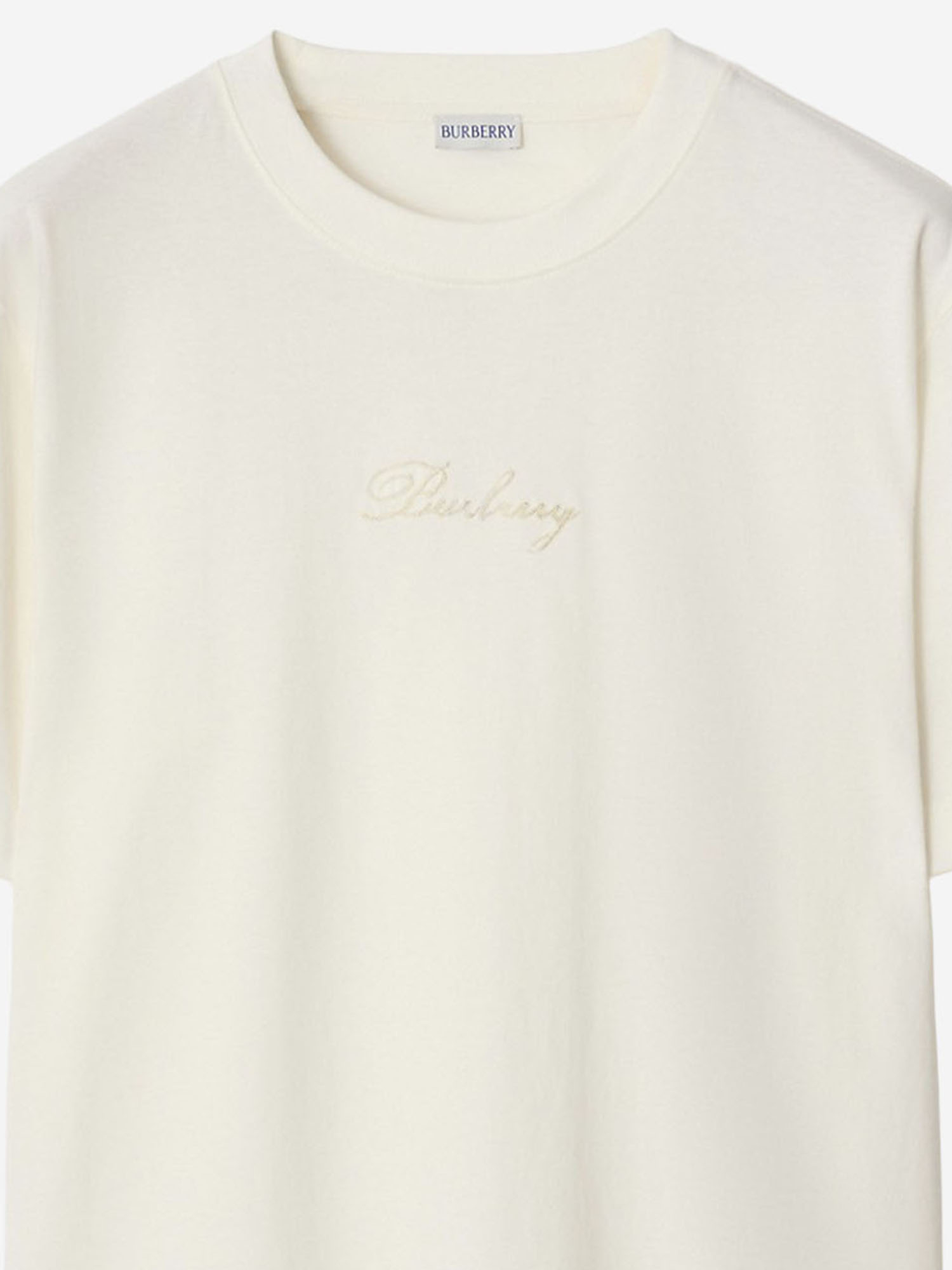 [Burberry] T-shirts Short Sleeve SS26 8119080CHALK
