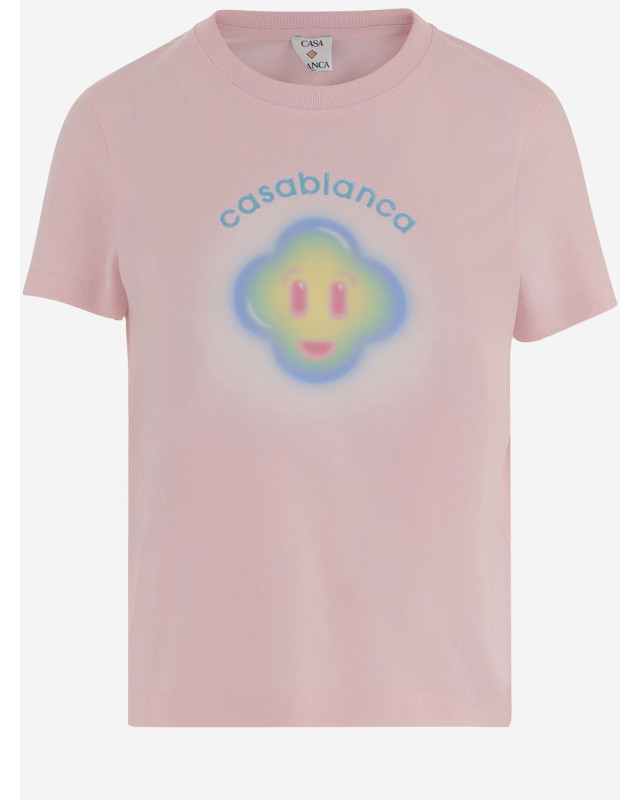 [Casablanca] T-shirts Short Sleeve SS26 WSP26JTS02001