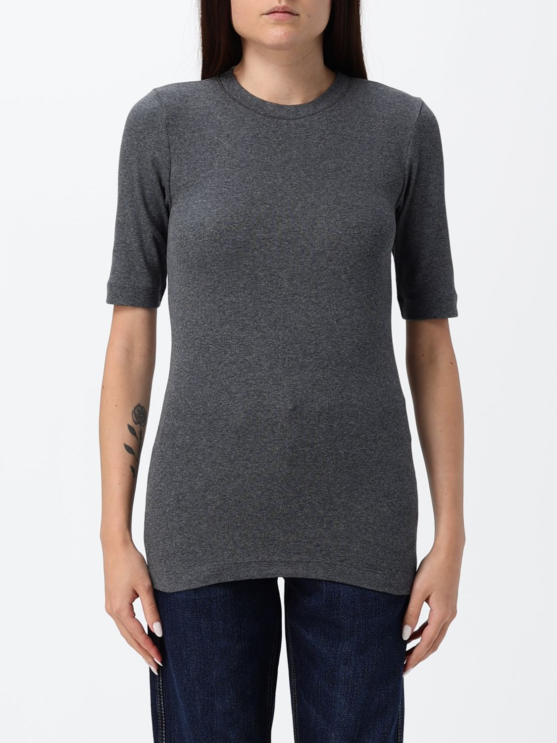 [Brunello Cucinelli] T-shirts Short Sleeve FW26 MPTC8BJ310 CV563