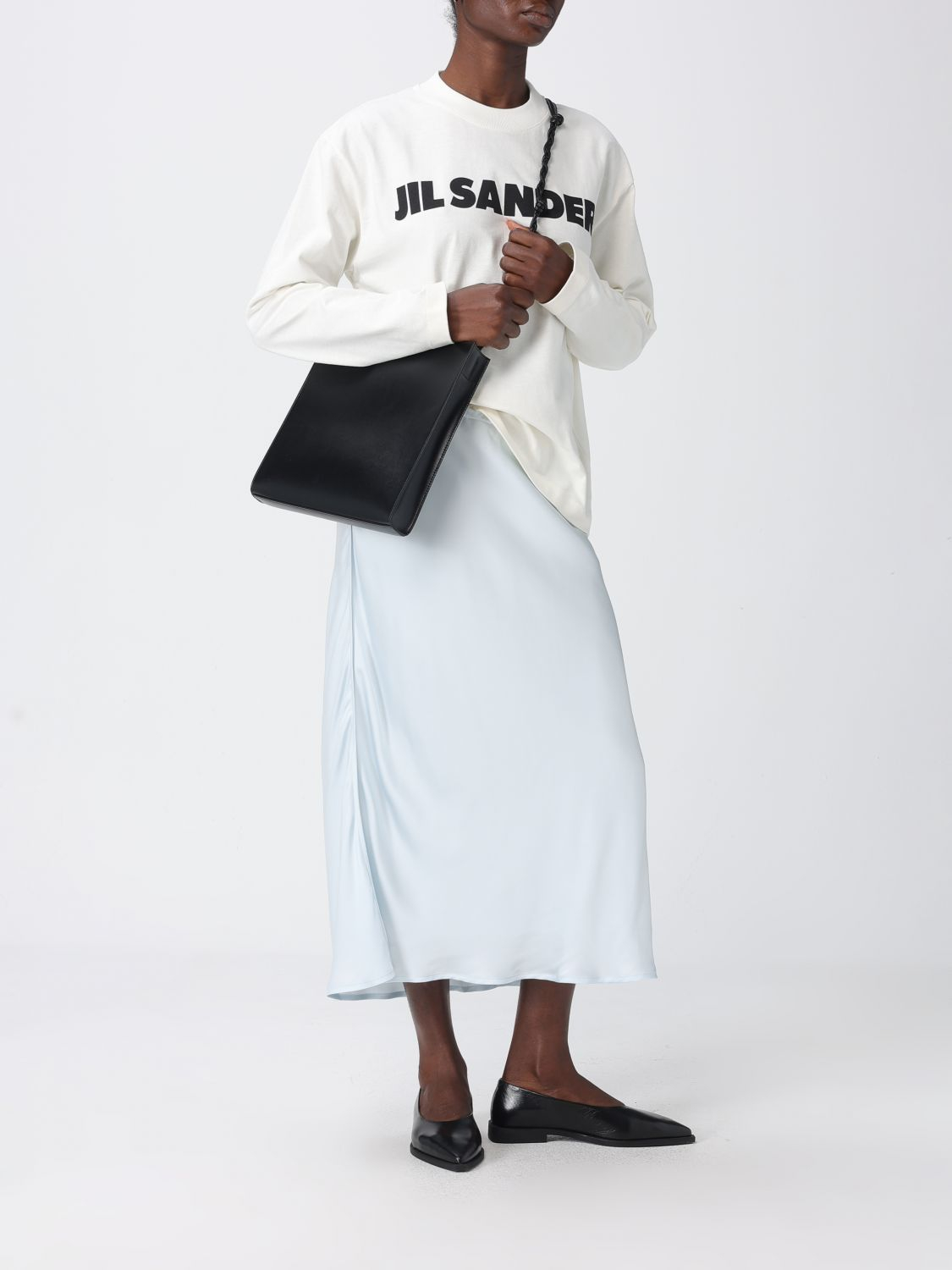 [Jil Sander] T-shirts Long Sleeve SS26 J02GC0107J45148 102