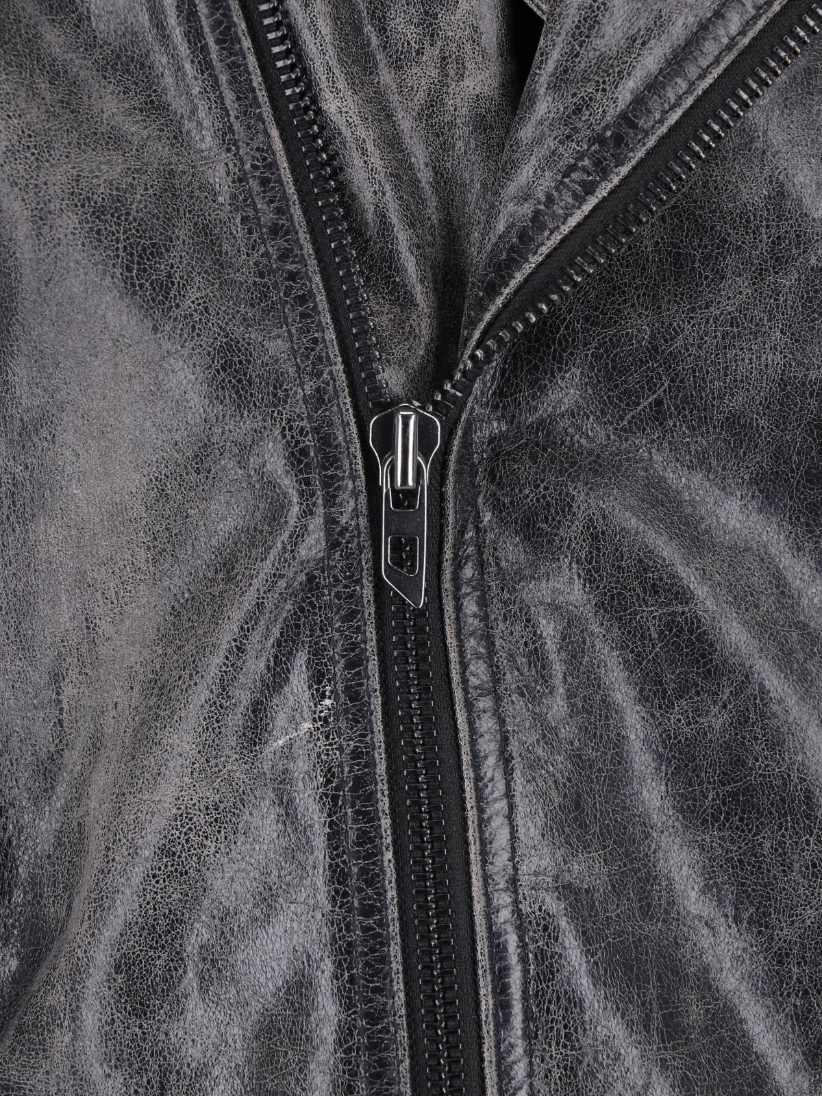 [Diesel] Leather Jacket FW26 A22844 0CJCM9XX
