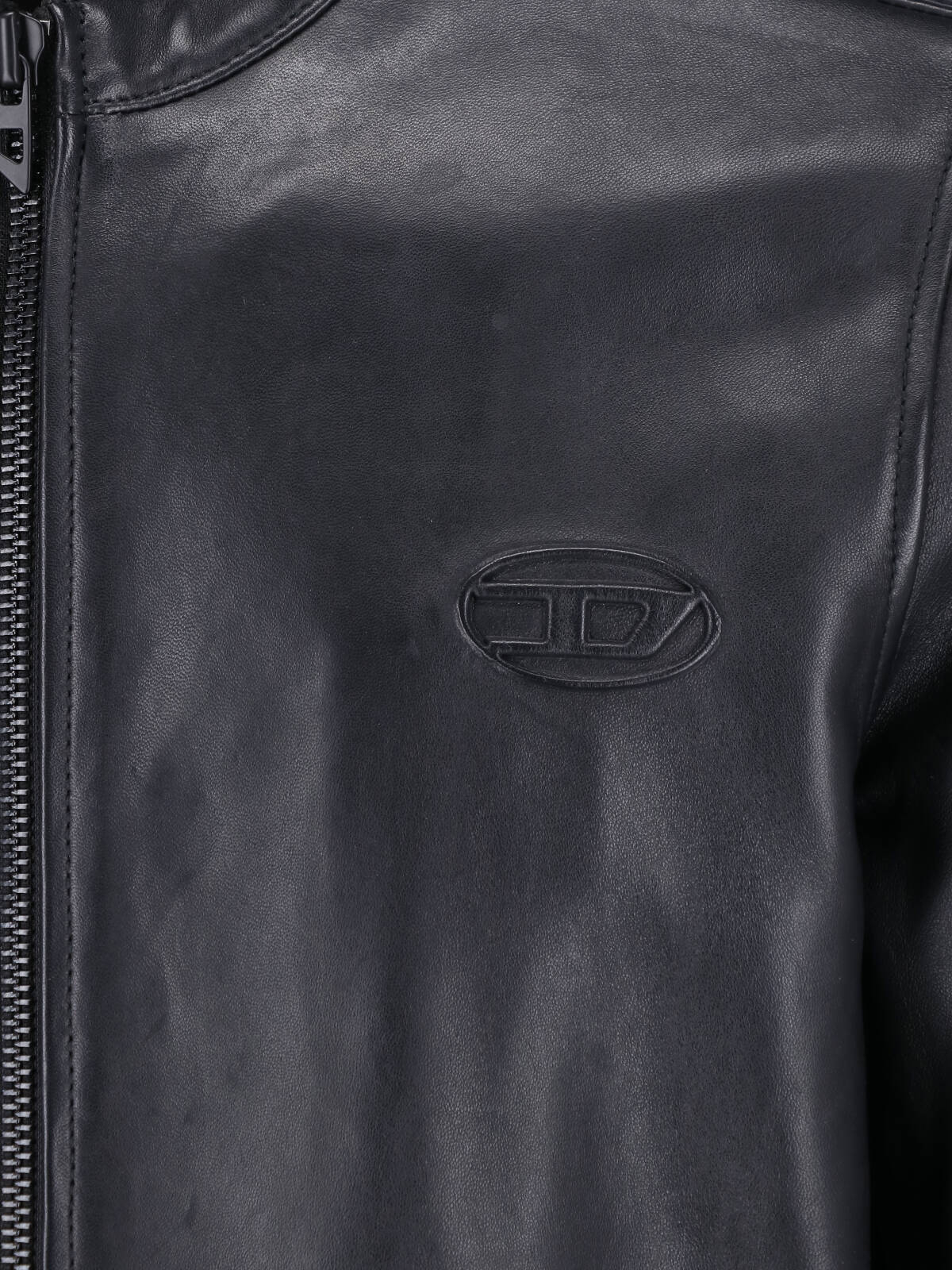 [Diesel] Leather Jacket FW26 A18588 0AJIR9XX