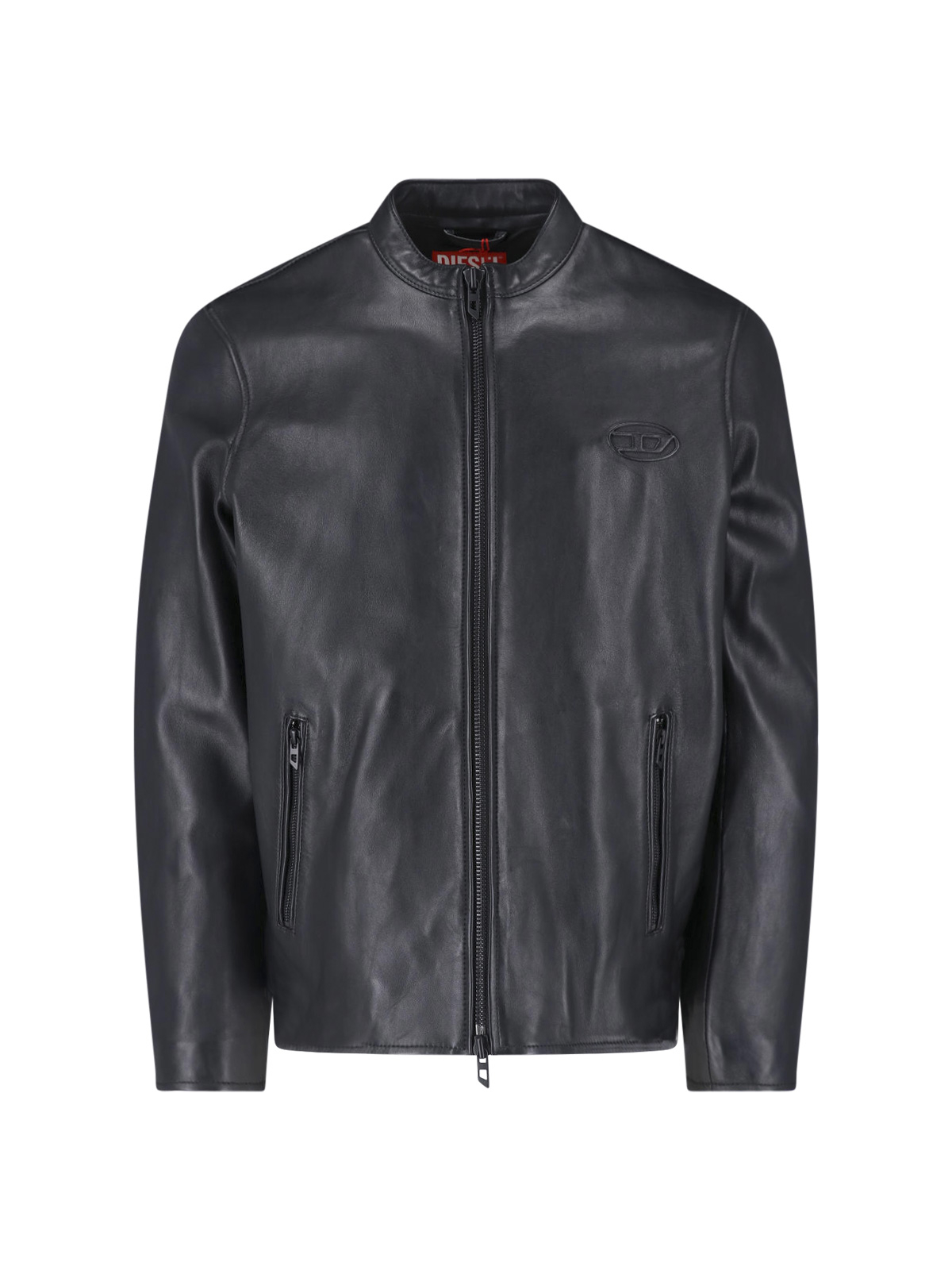 [Diesel] Leather Jacket FW26 A18588 0AJIR9XX