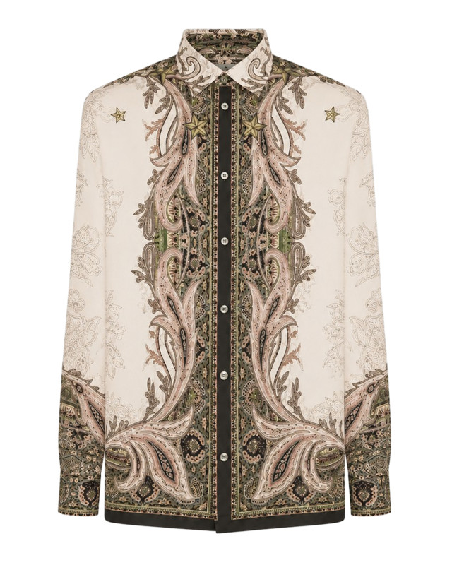[Etro] Shirts Long Sleeve FW26 MRIC007199SP114X0820 BEIGE
