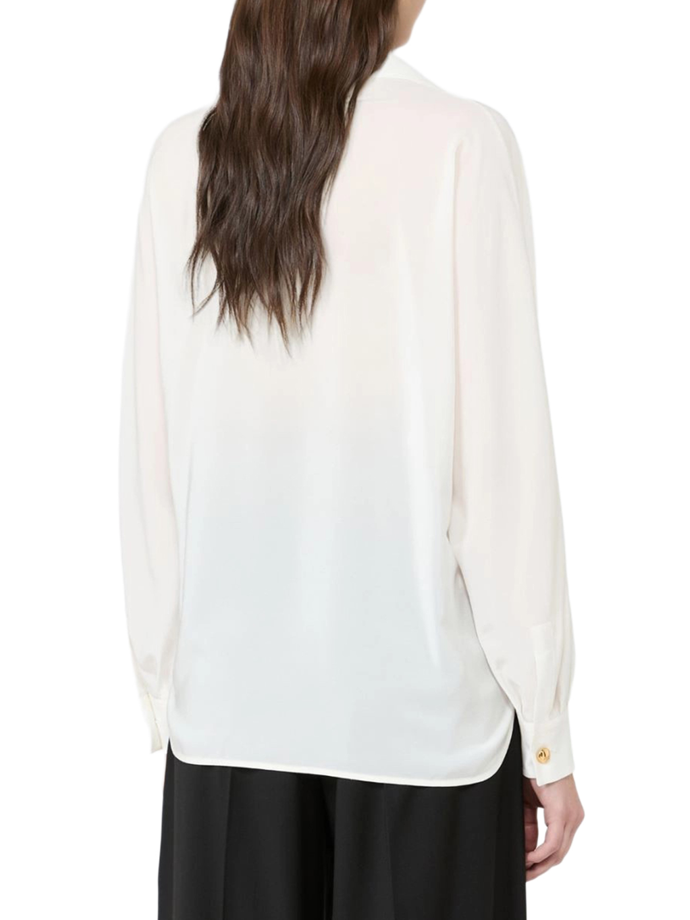 [MAX MARA STUDIO] Shirts Long Sleeve FW26 2626116061600008 WHITE SILK