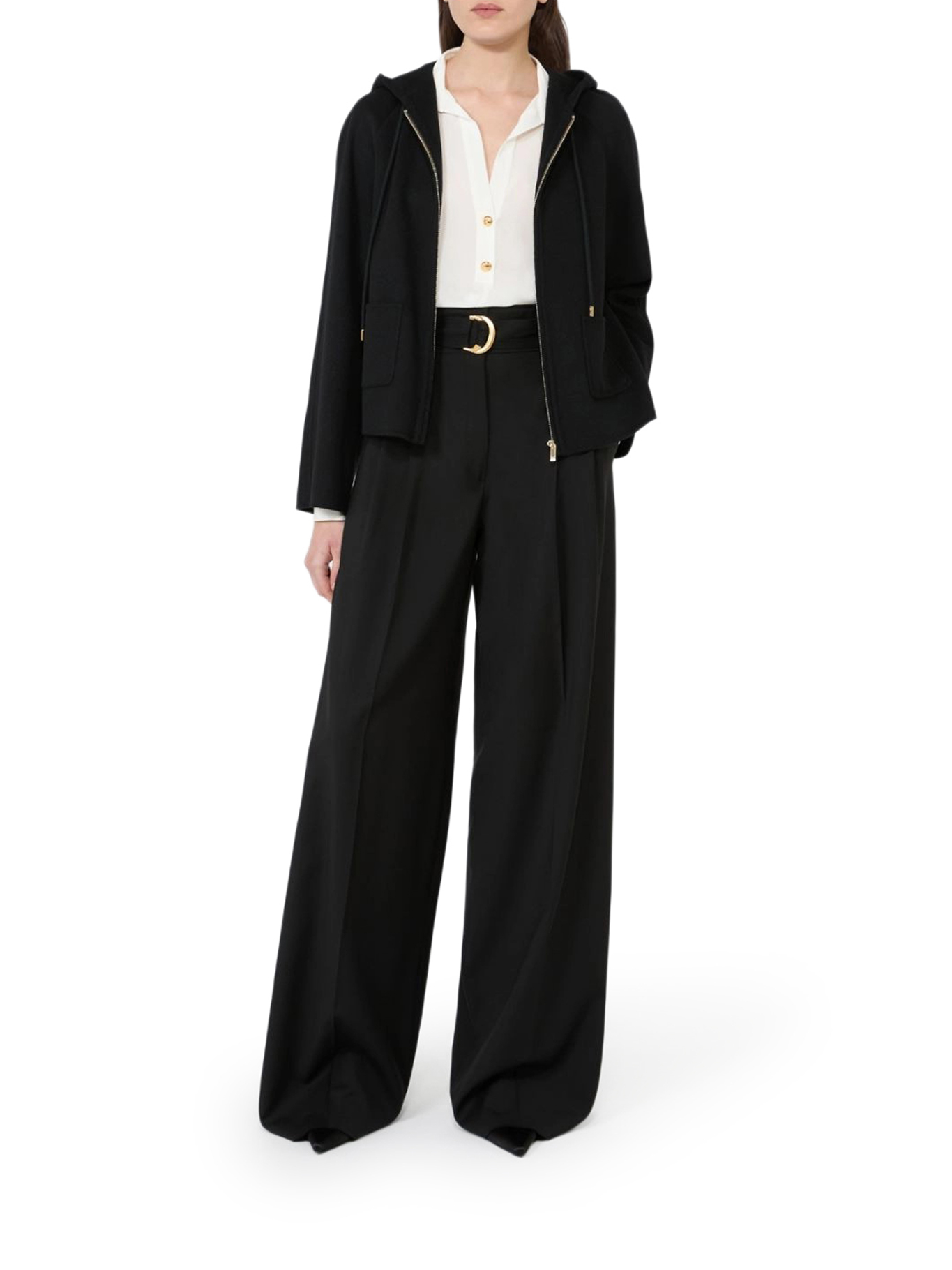 [MAX MARA STUDIO] Shirts Long Sleeve FW26 2626116061600008 WHITE SILK
