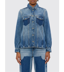 [GANNI] Shirts Long Sleeve SS26 A1030089 91