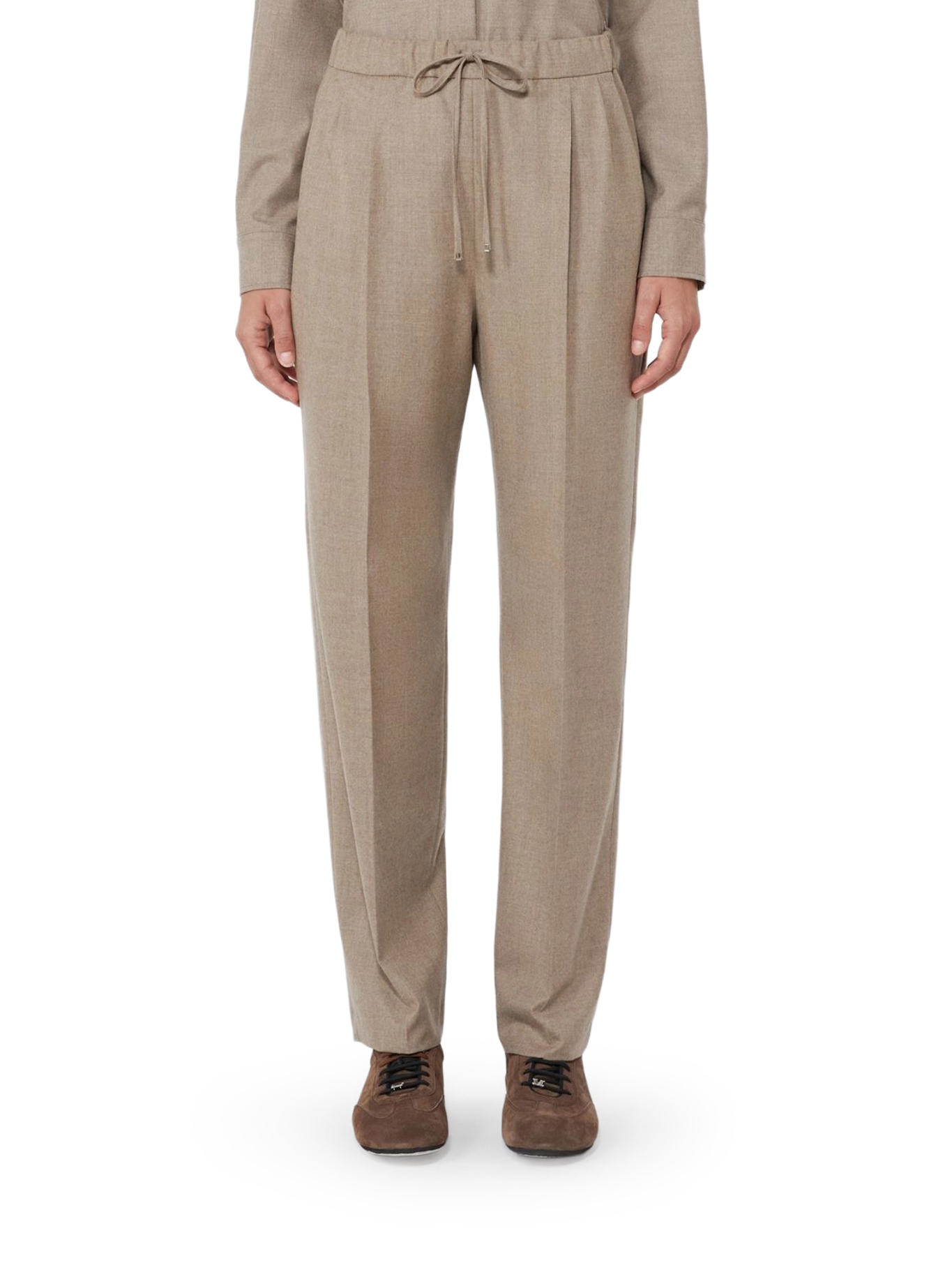 [Max Mara] Trousers FW26 2621136221600002 CACHA SCURO