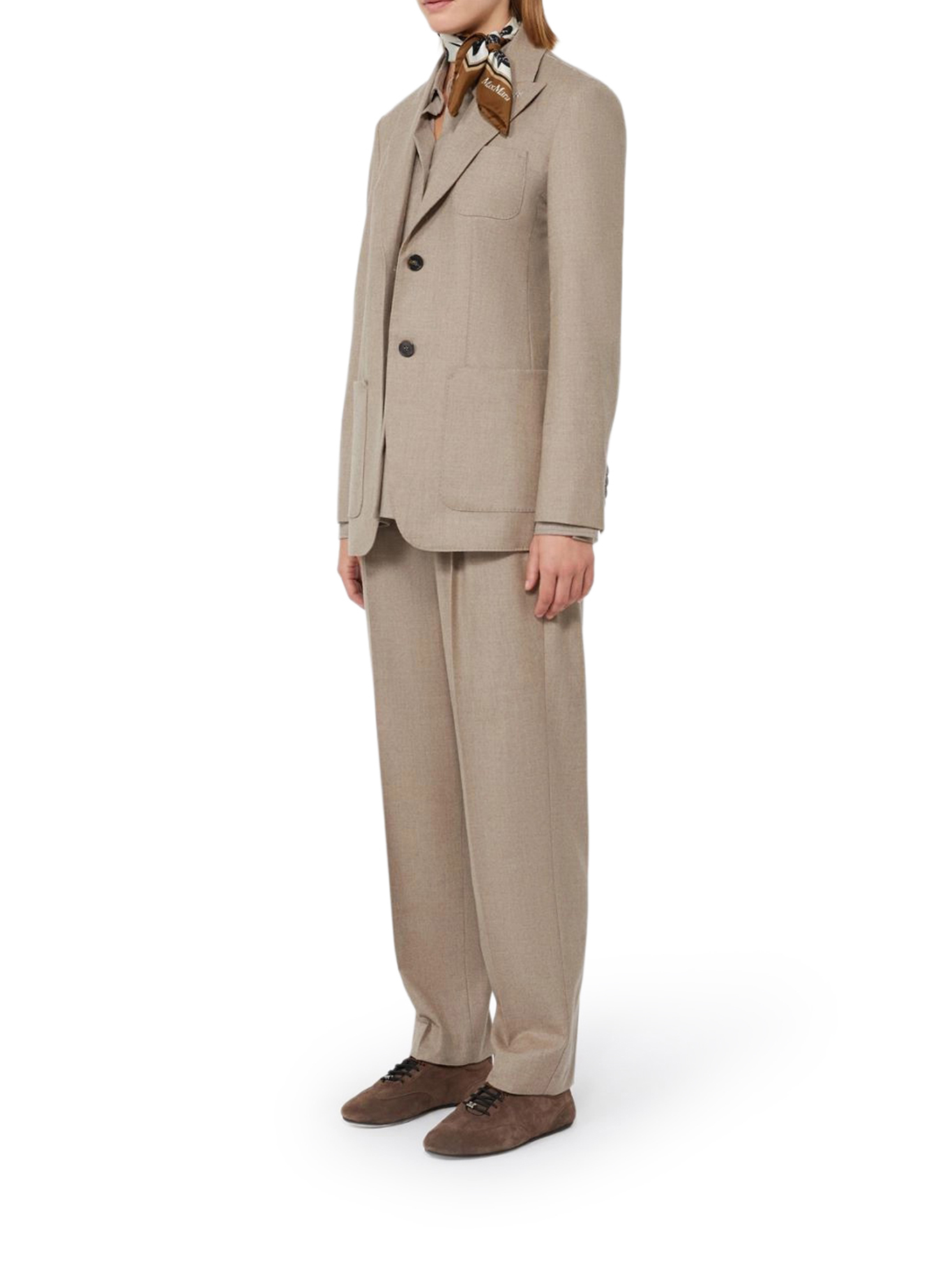 [Max Mara] Trousers FW26 2621136221600002 CACHA SCURO