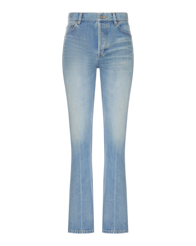 [Saint Laurent] Jeans FW26 873827Y863G4293 AUTHENTIC MEDIUM BLU