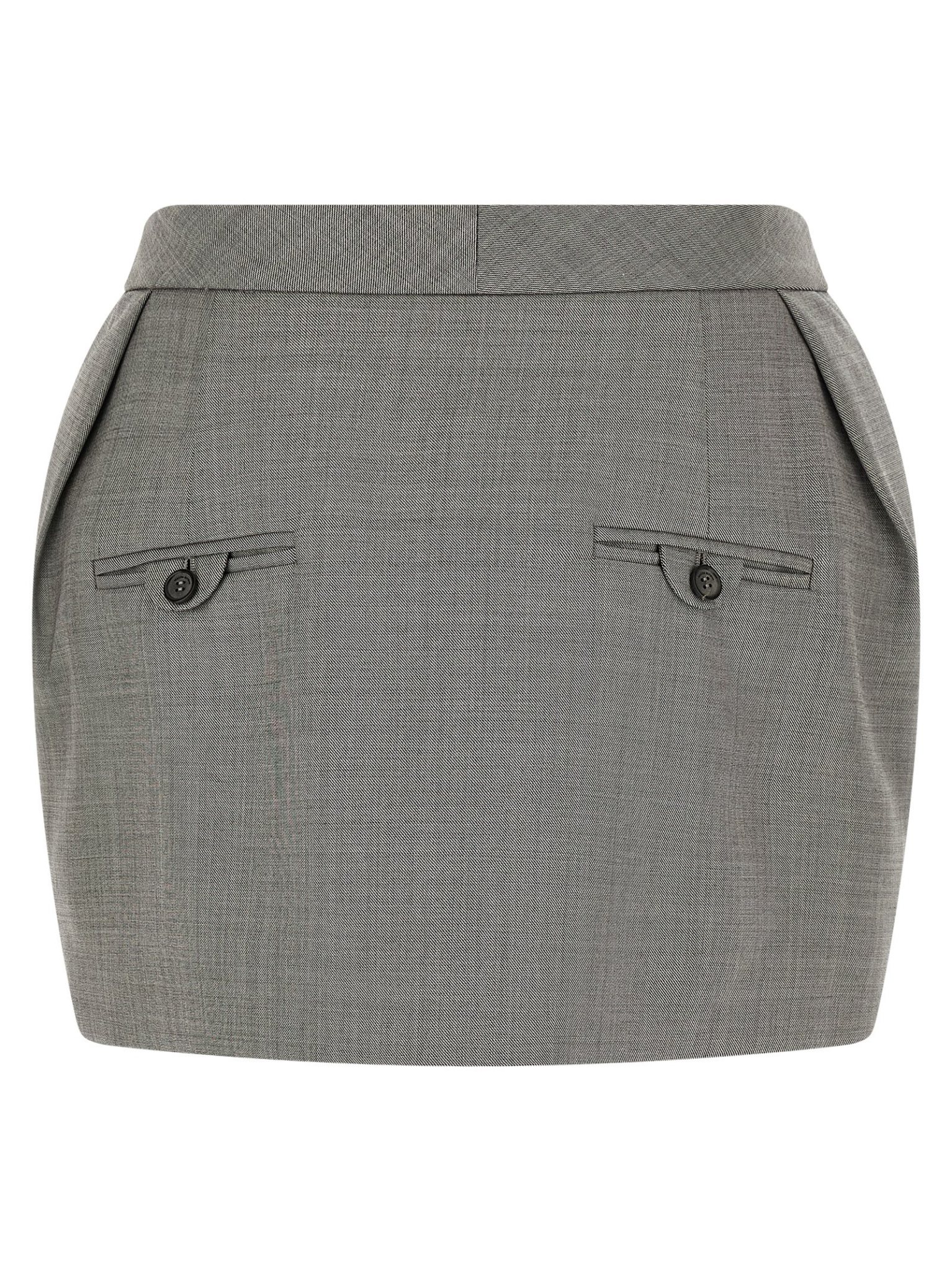 [MAGDA BUTRYM] Mini skirt FW26 305726GREY