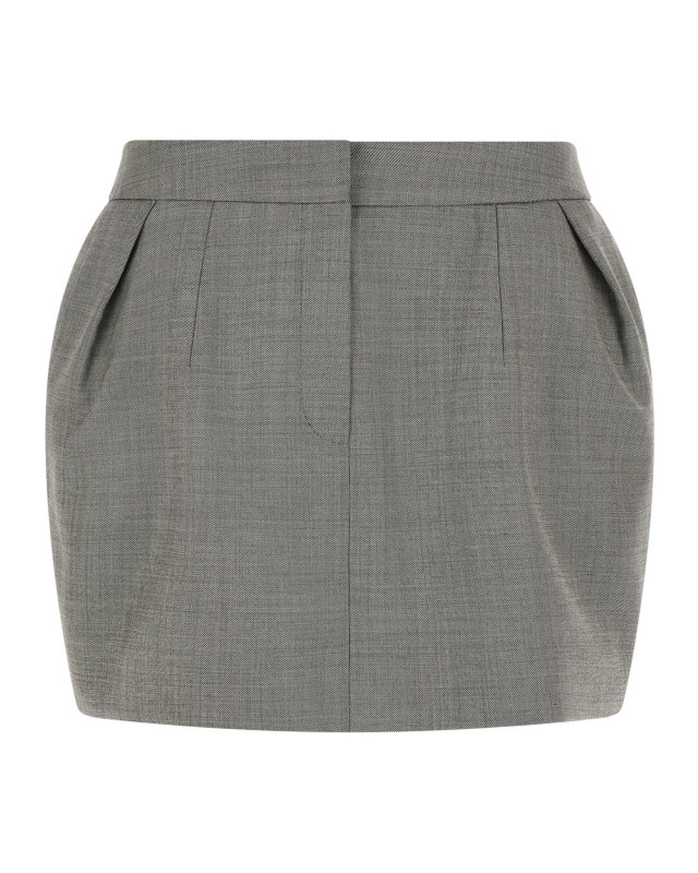[MAGDA BUTRYM] Mini skirt FW26 305726GREY