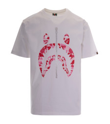 [A BATHING APE] T-shirts Short Sleeve SS26 001TEM301007MWHXPK