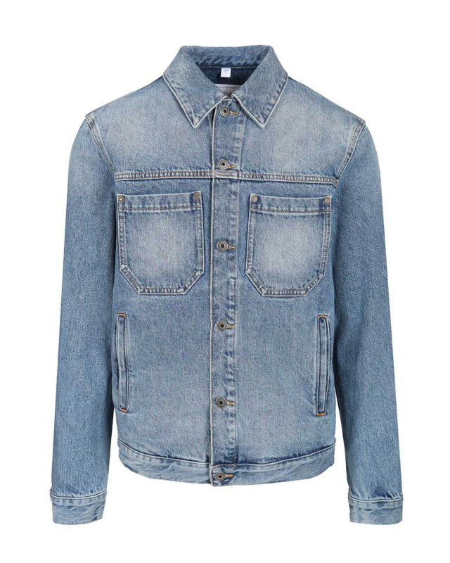 [Off-White] Denim jacket SS26 OMYE09QS26DEN0024000