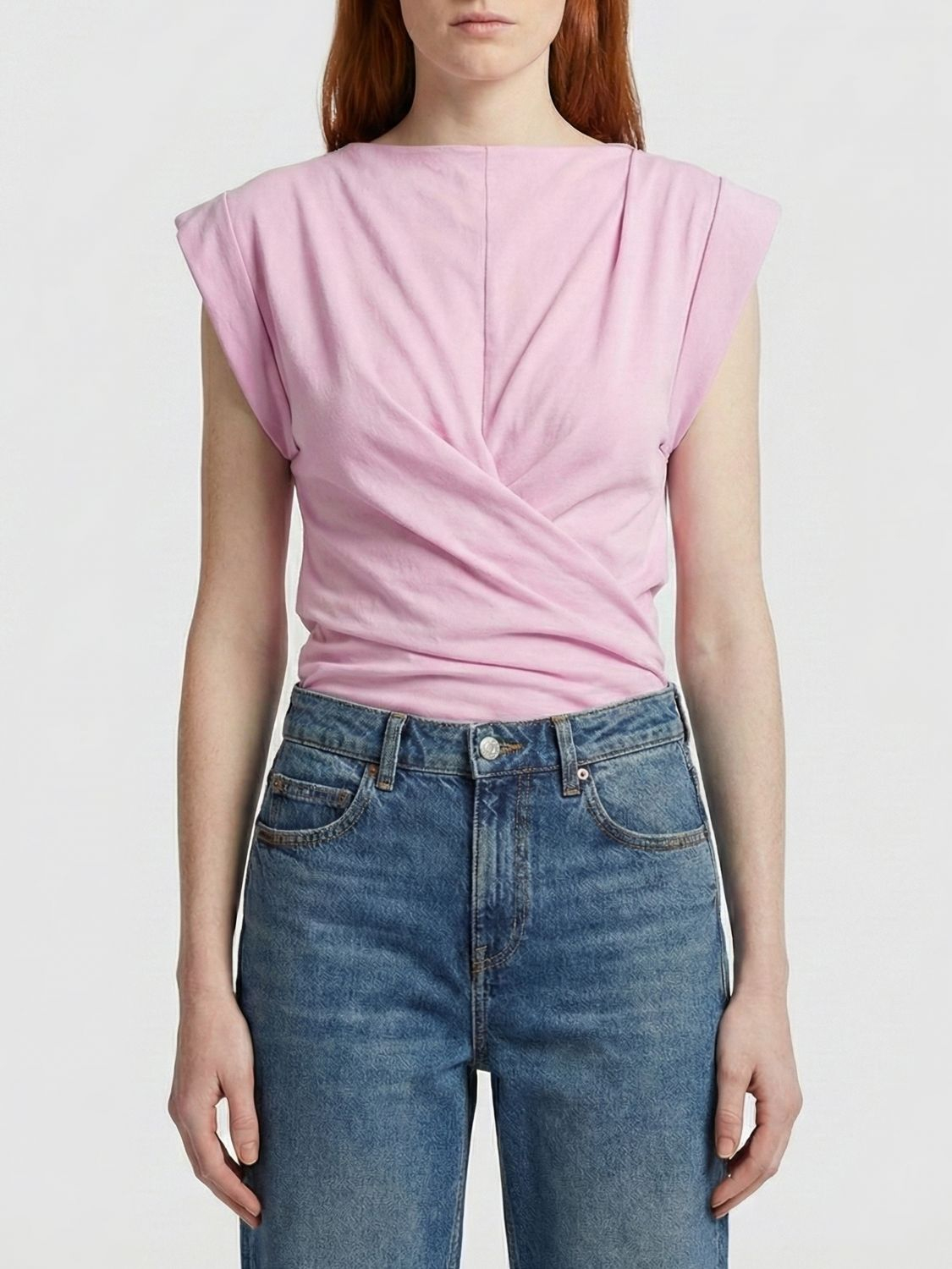 [Isabel Marant Etoile] T-shirts Short Sleeve SS26 TS0207FAA1N41I 40PI