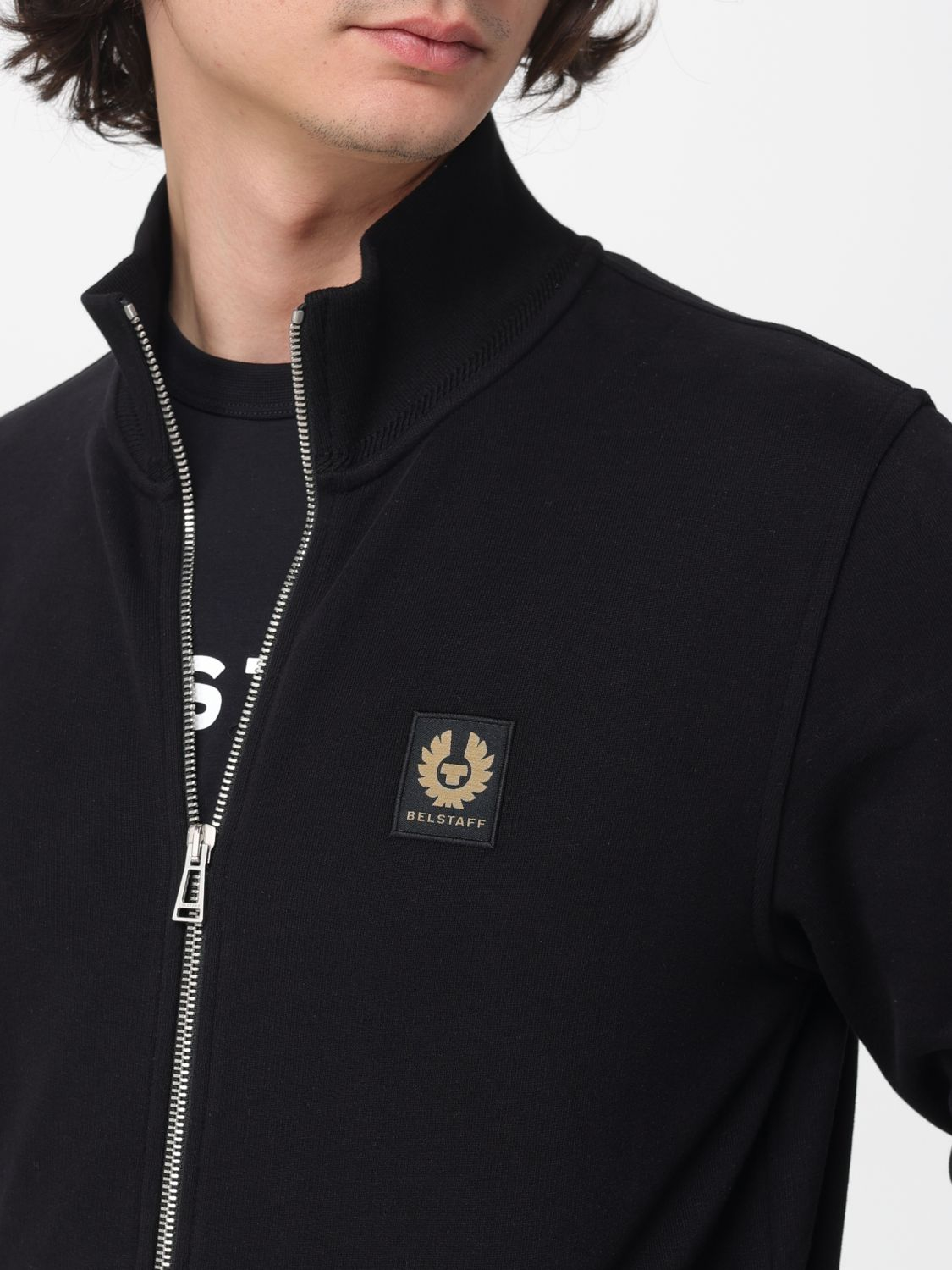 [Belstaff] Sweatshirt SS26 100050 BLACK