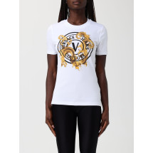 [VERSACE JEANS COUTURE] T-shirts Short Sleeve SS26 80HAHE01CJ02E G03