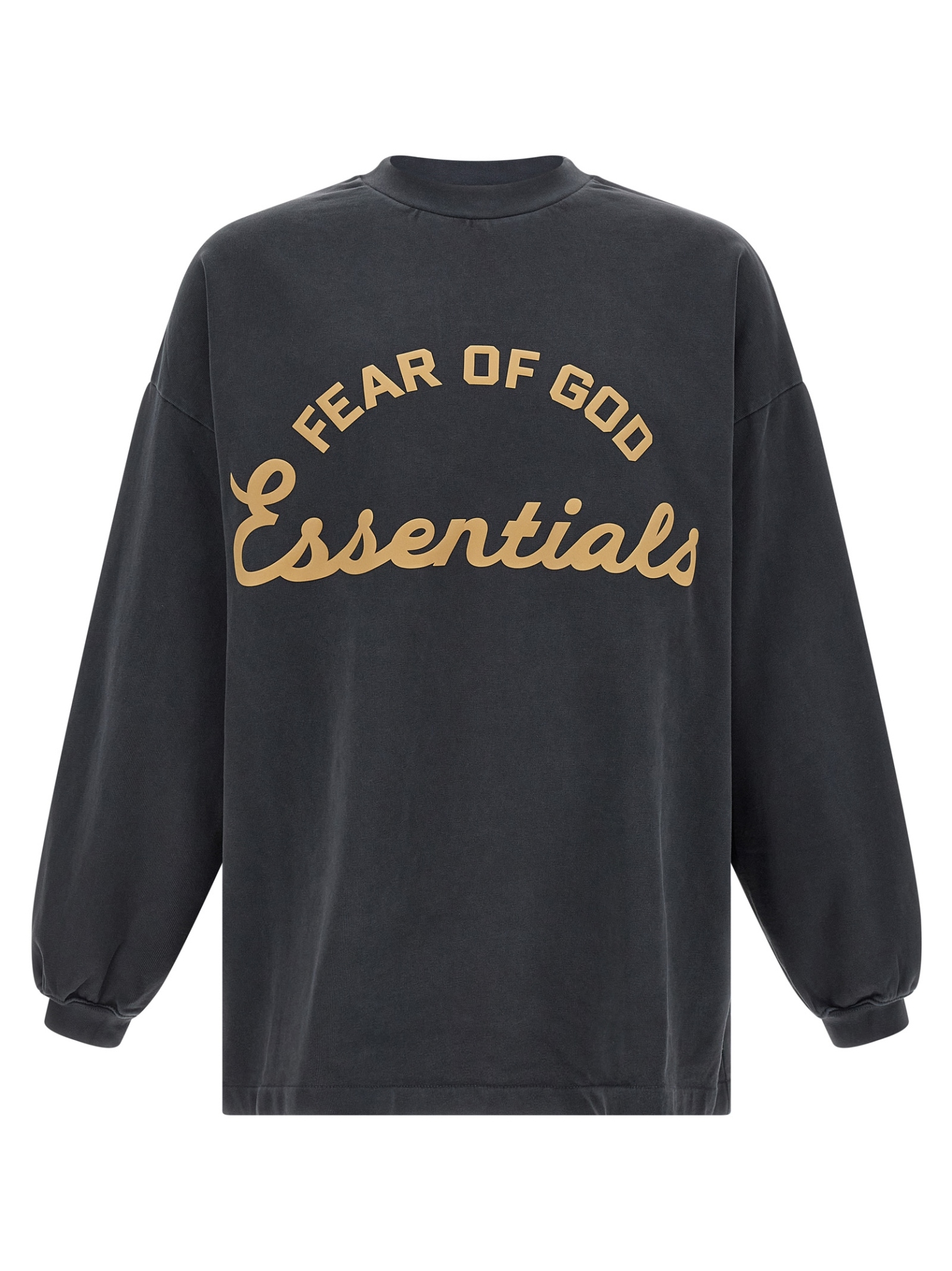 [FEAR OF GOD ESSENTIAL] T-shirts Long Sleeve SS26 125SP264101FFADEDIRONGREY