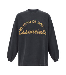 [FEAR OF GOD ESSENTIAL] T-shirts Long Sleeve SS26 125SP264101FFADEDIRONGREY