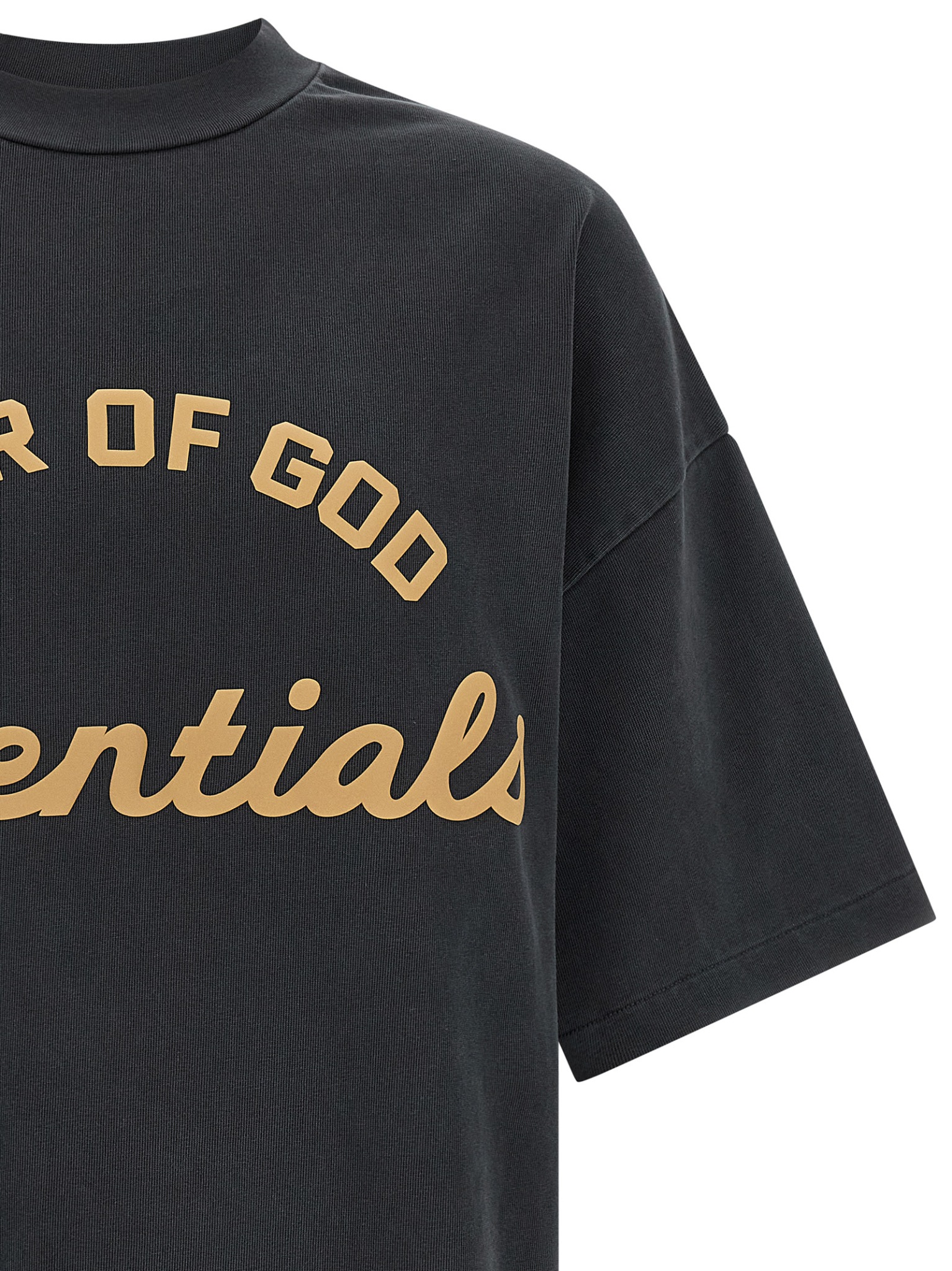 [FEAR OF GOD ESSENTIAL] T-shirts Short Sleeve SS26 125SP264111FFADEDIRONGREY