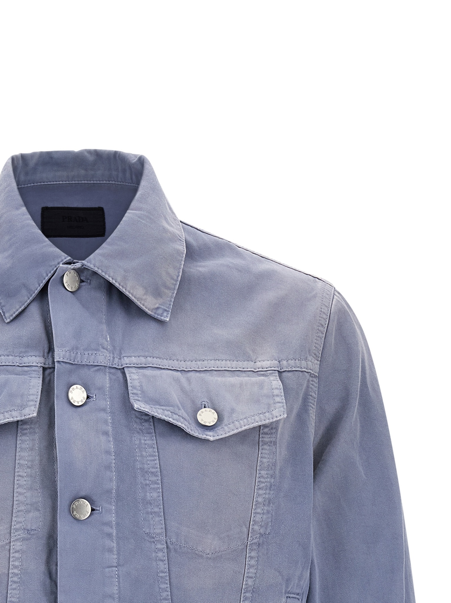[Prada] Denim jacket SS26 GEB227SCMO18PFF0E1Y