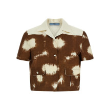[Prada] Shirts Short Sleeve SS26 P412JSOOO187QF0005