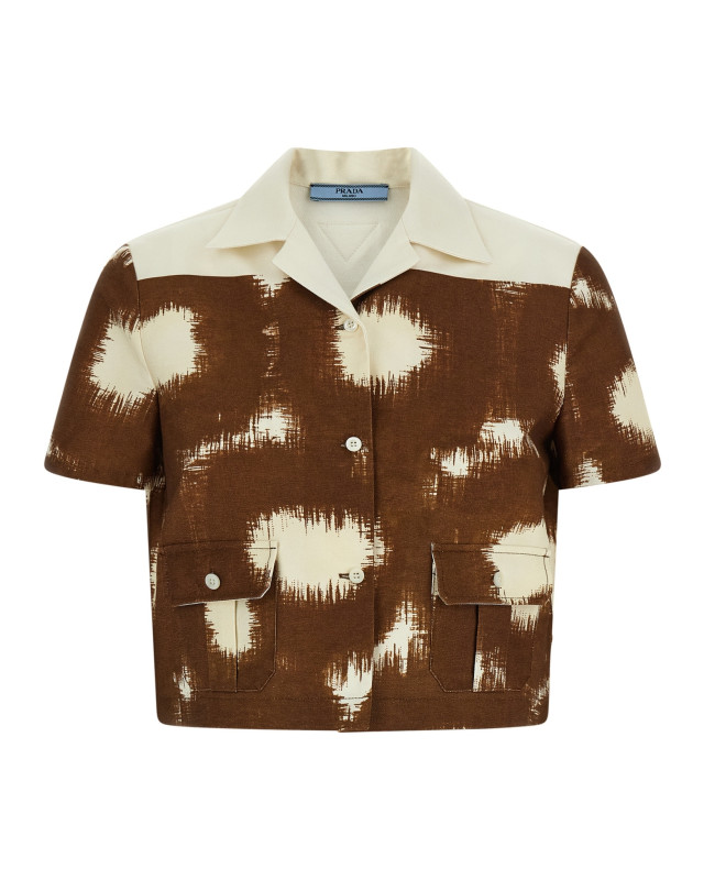[Prada] Shirts Short Sleeve SS26 P412JSOOO187QF0005