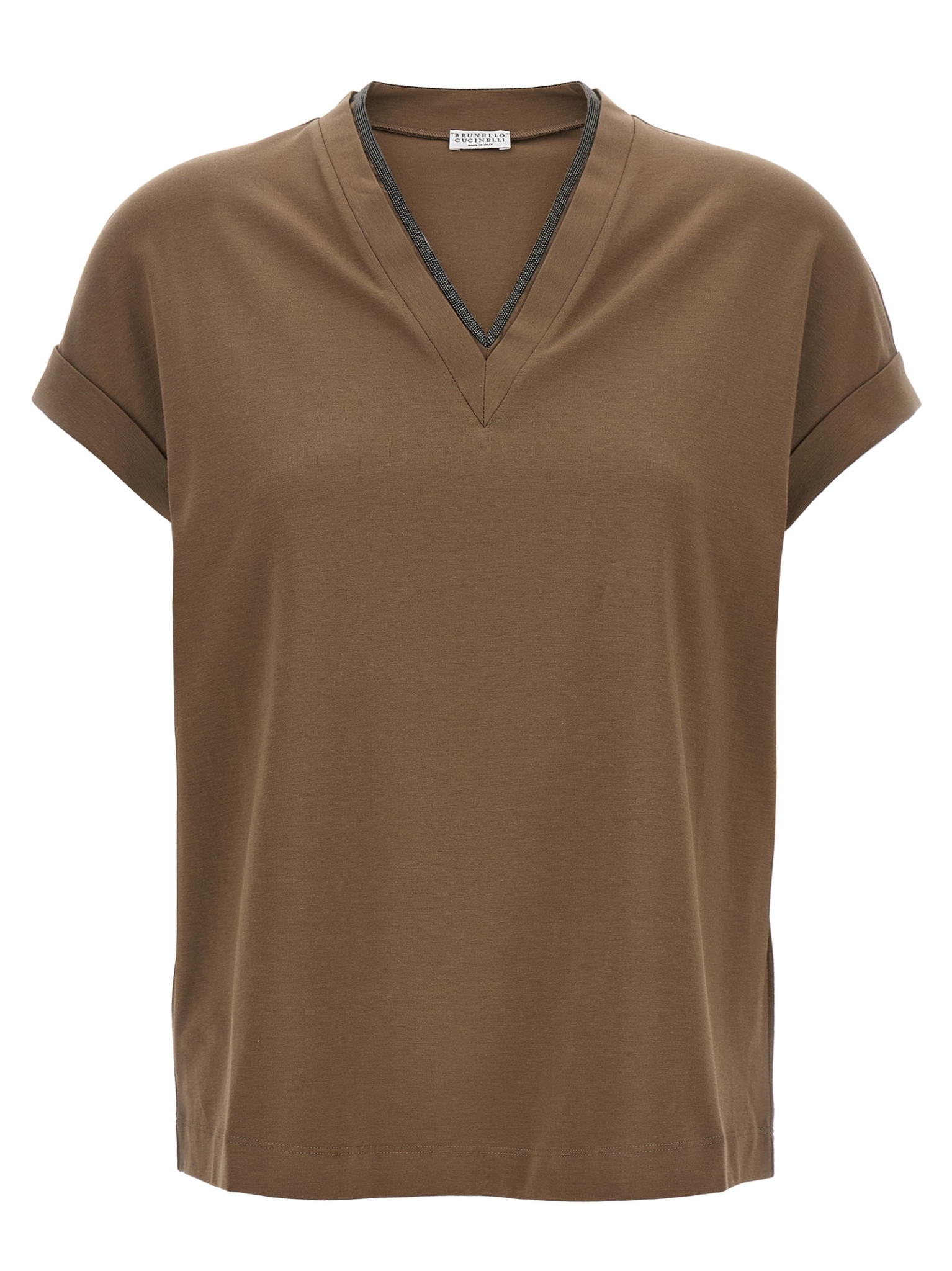 [Brunello Cucinelli] T-shirts Short Sleeve FW26 MPT18BD222C8705