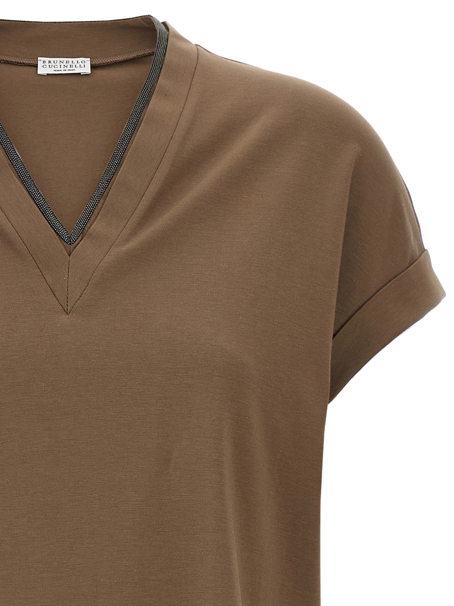 [Brunello Cucinelli] T-shirts Short Sleeve FW26 MPT18BD222C8705