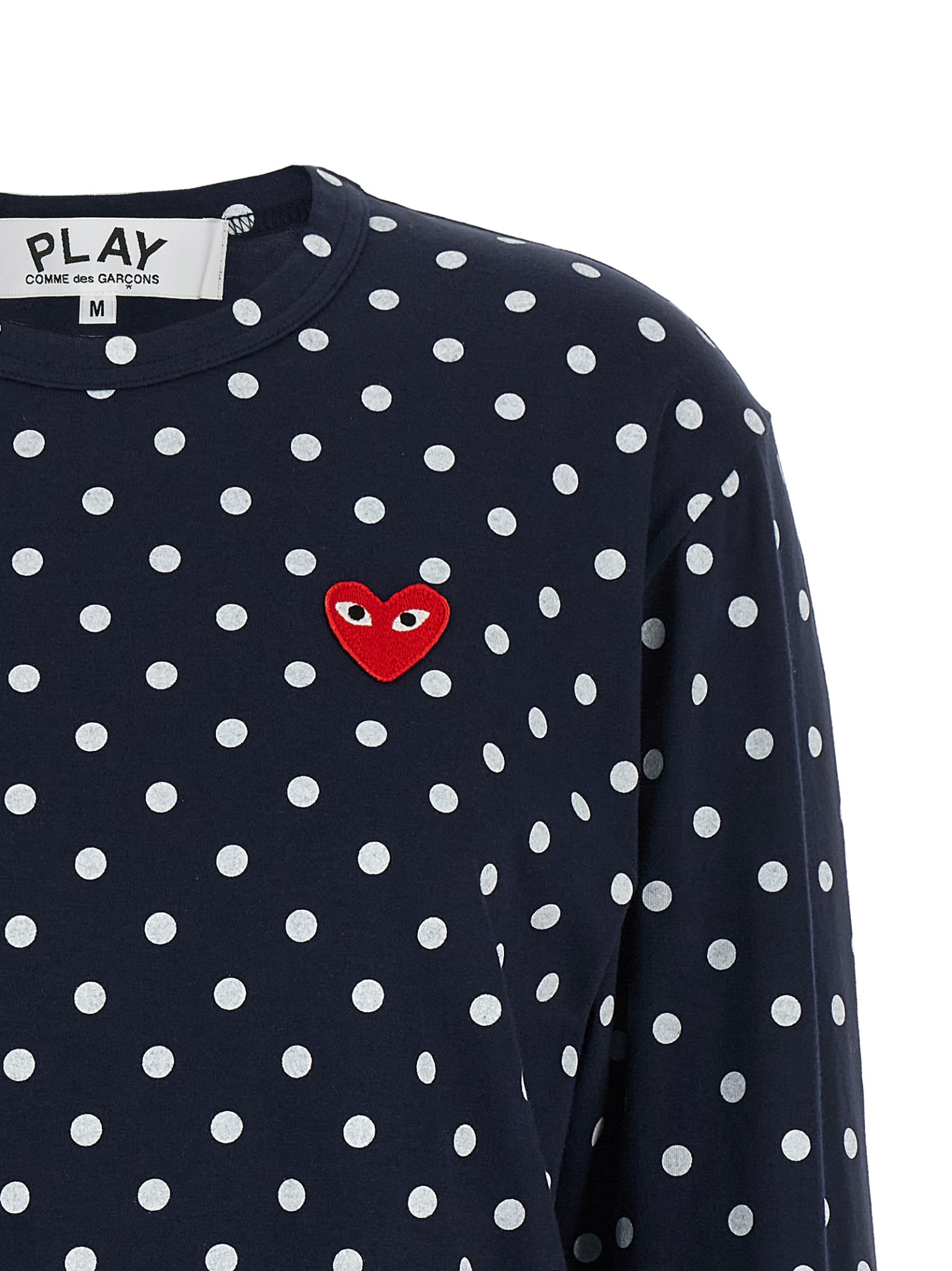 [COMME DES GARCONS PLAY] T-shirts Long Sleeve SS26 AXT1662