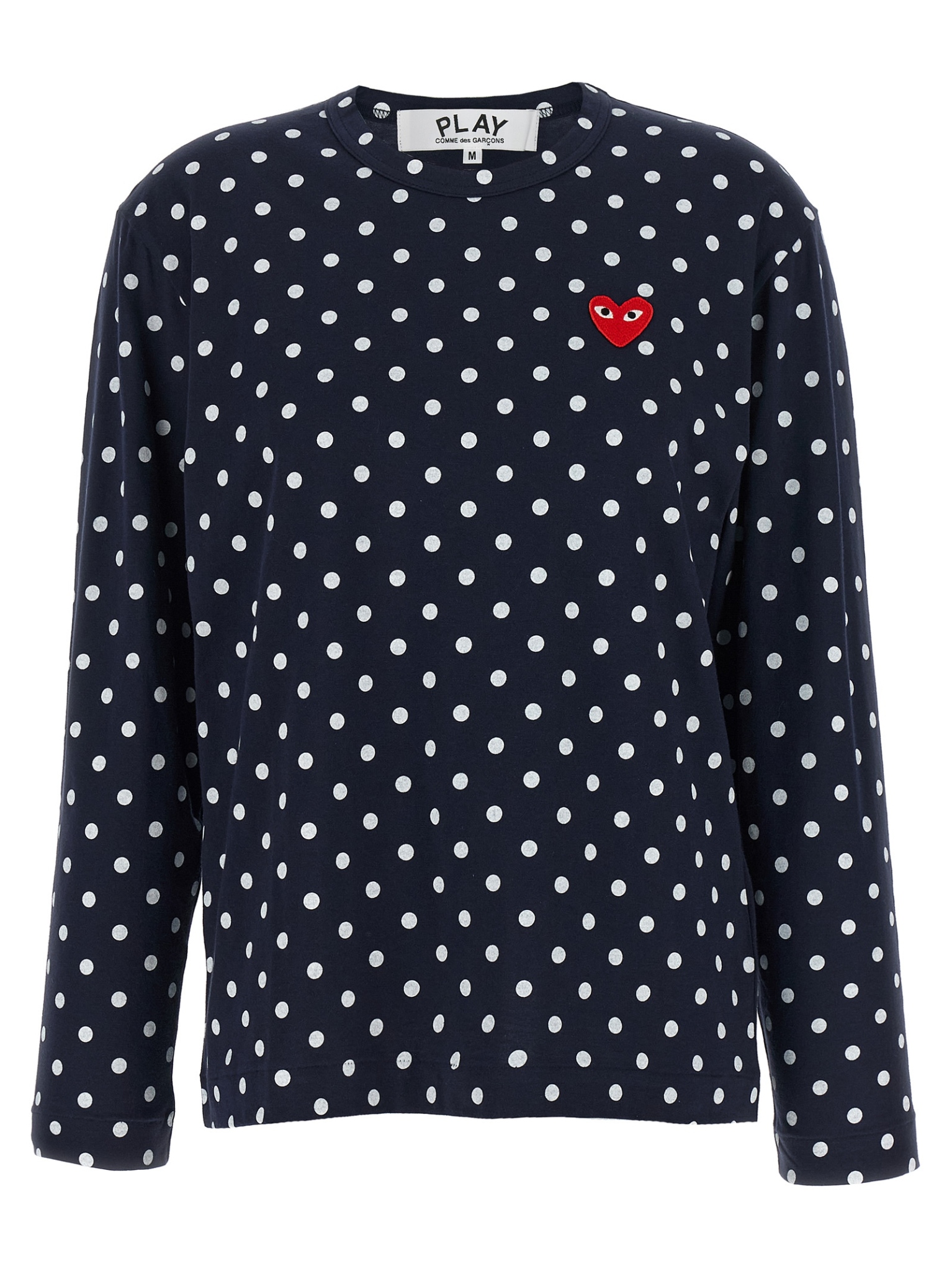 [COMME DES GARCONS PLAY] T-shirts Long Sleeve SS26 AXT1662