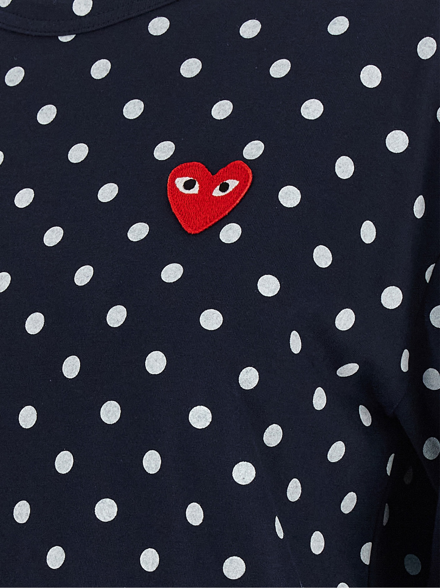 [COMME DES GARCONS PLAY] T-shirts Long Sleeve SS26 AXT1662