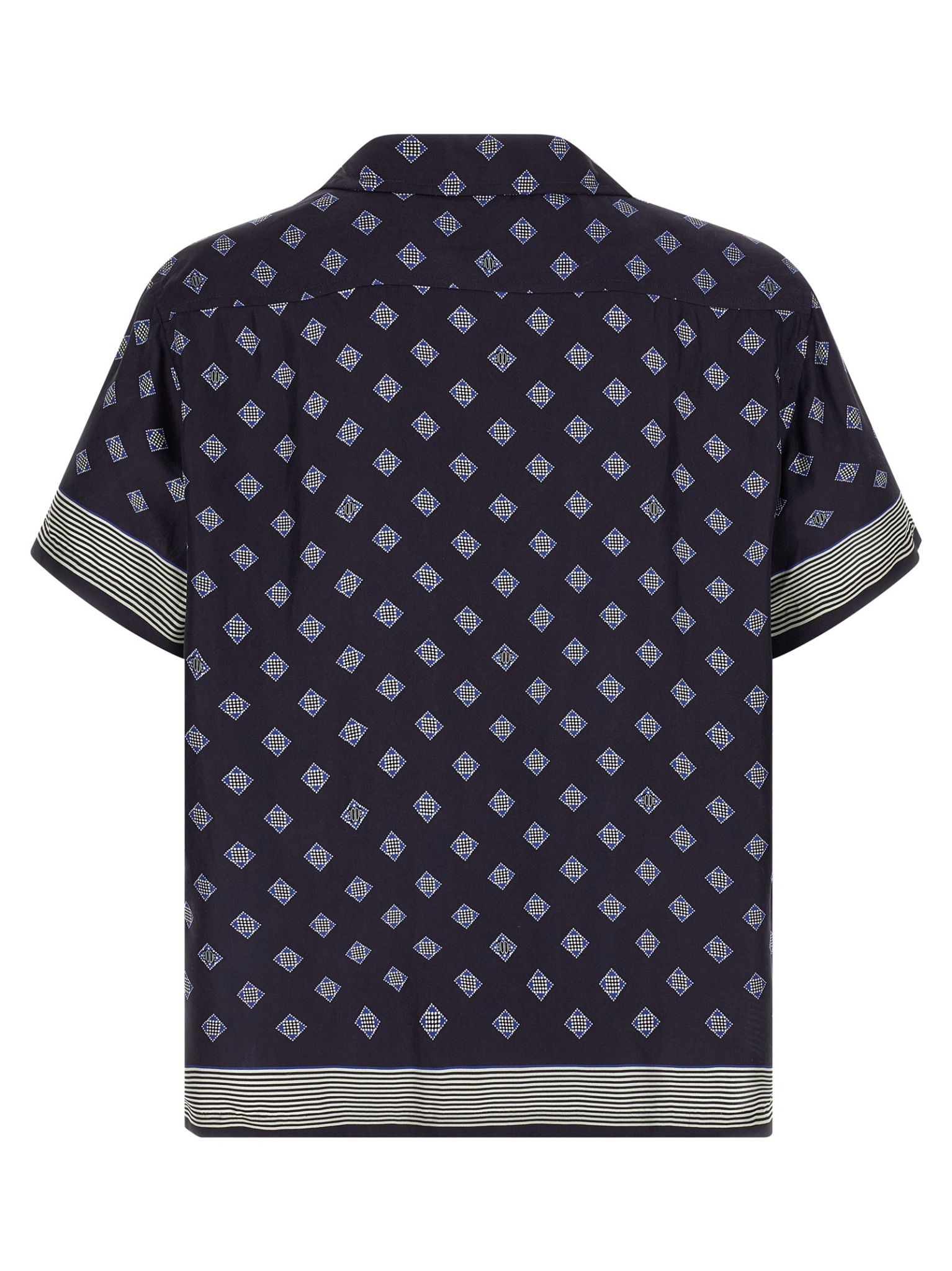 [BODE] Shirts Short Sleeve SS26 MRS26SH009NAVYBLUE