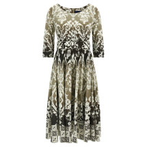 [Samantha Sung] Short sleeve dress SS26 ABELIADRESSKHAKI