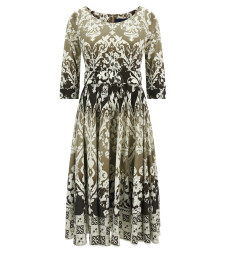 [Samantha Sung] Short sleeve dress SS26 ABELIADRESSKHAKI