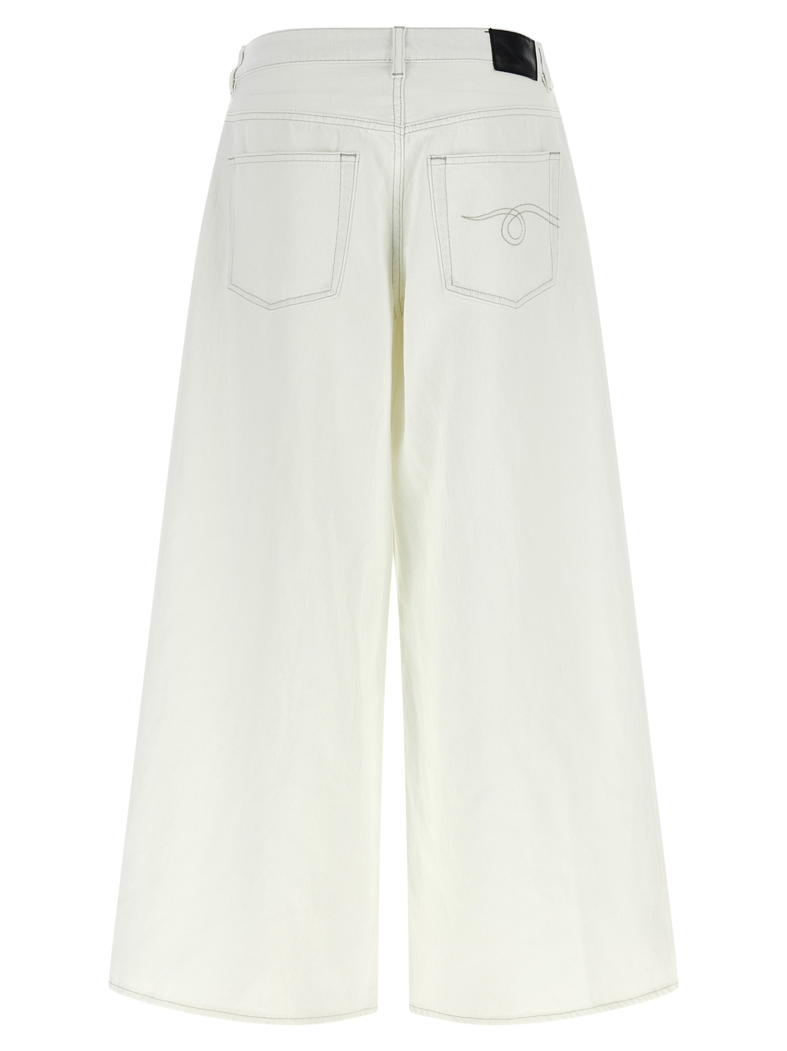[R13] Jeans SS26 R13WD219D451BWORNWHITETWILL