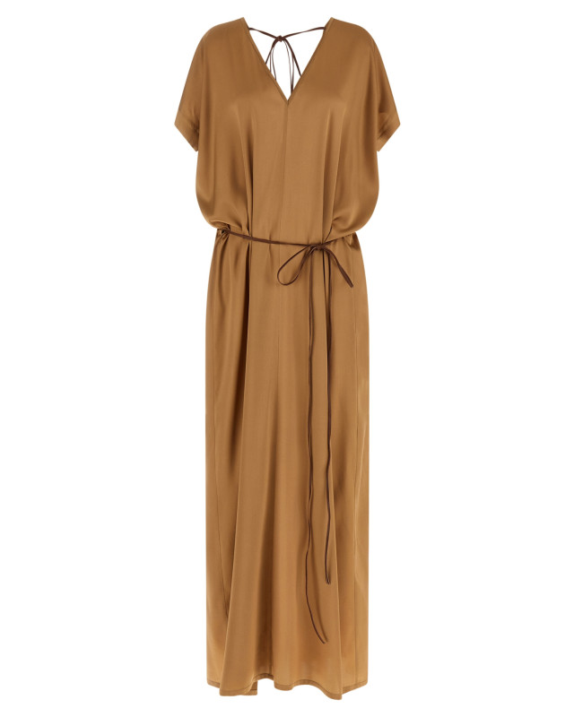 [Di.La3 Pari'] Short sleeve dress SS26 A025BEIGE