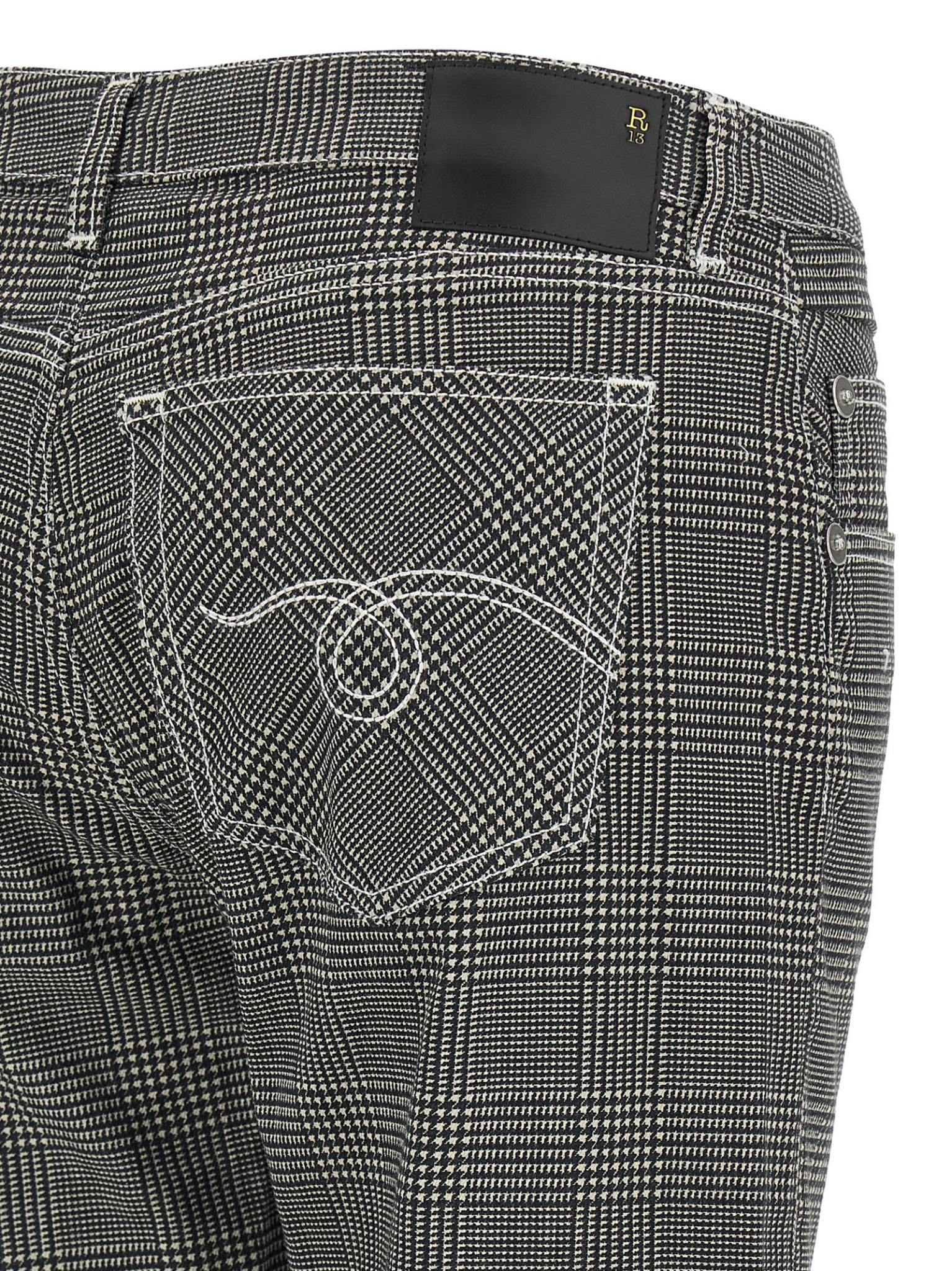 [R13] Trousers SS26 R13W0093D139APRINTEDGLENPLAID