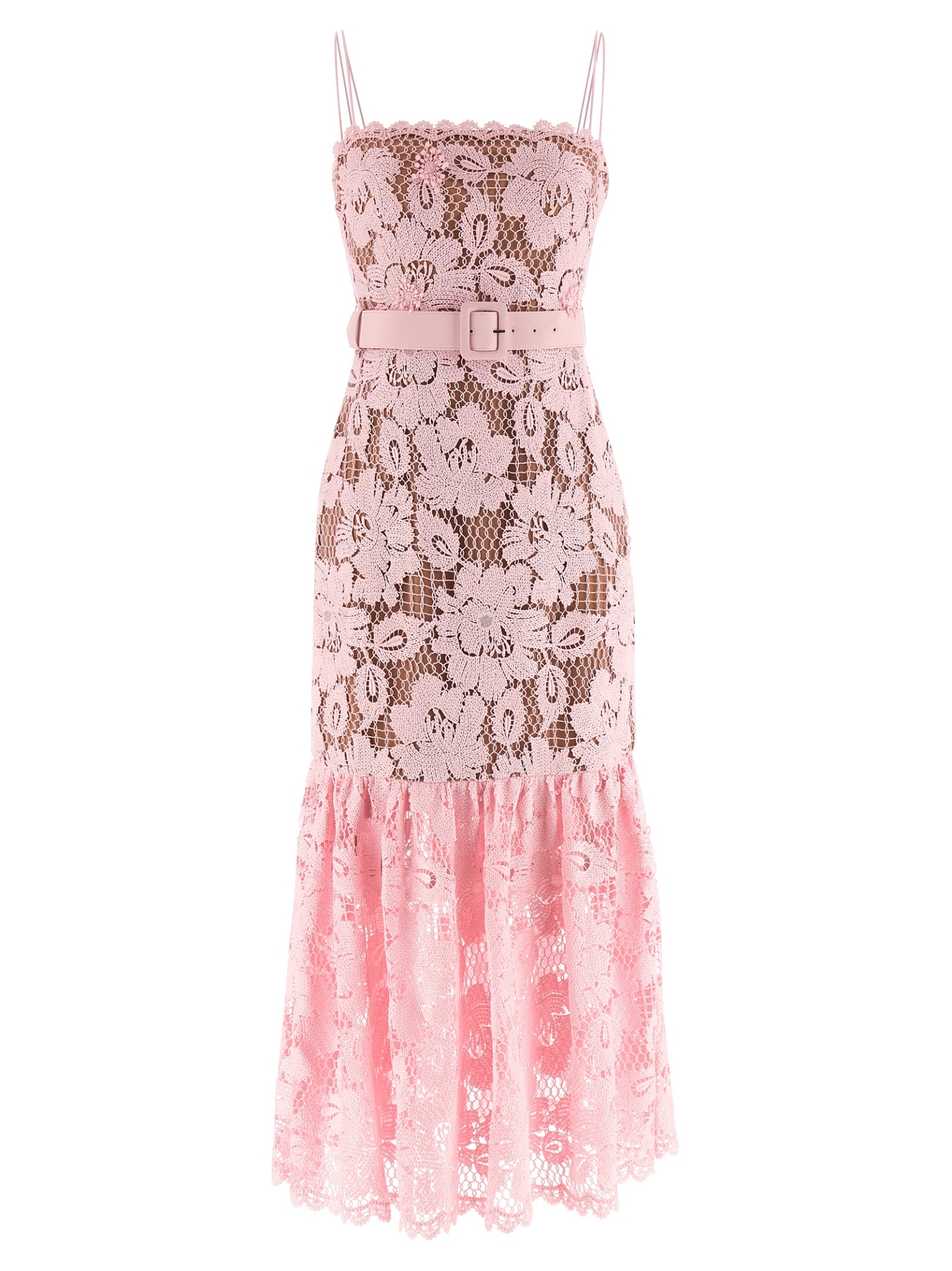 [SELF PORTRAIT] Sleeveless dress SS26 SS26007MAPPINK