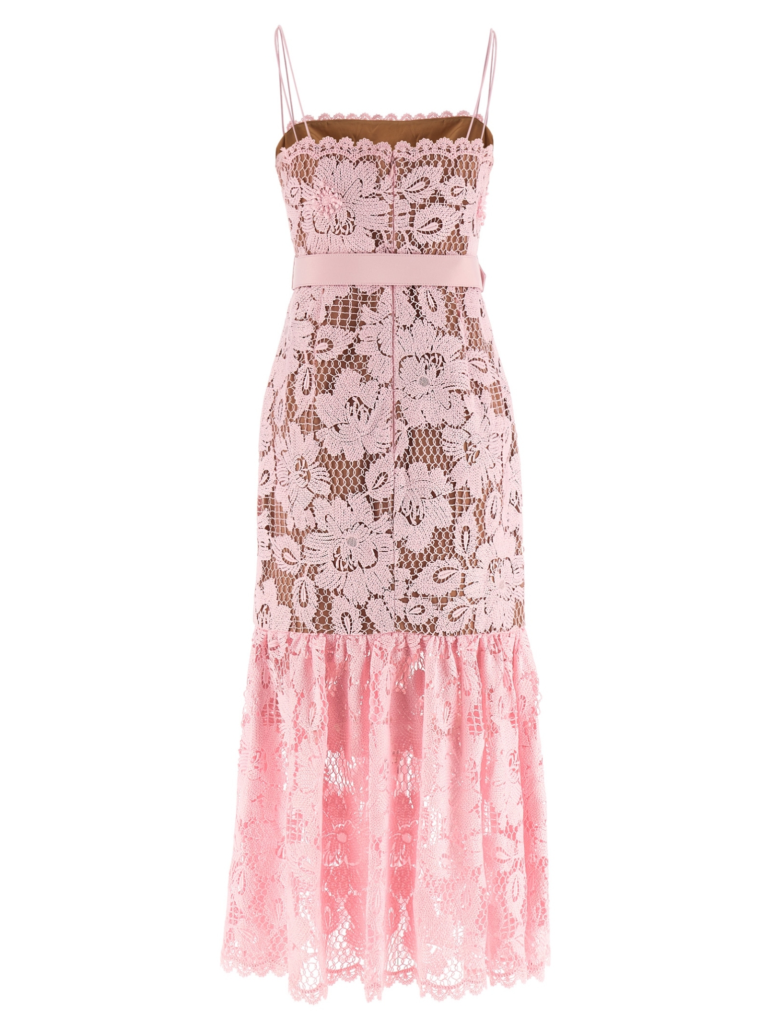 [SELF PORTRAIT] Sleeveless dress SS26 SS26007MAPPINK