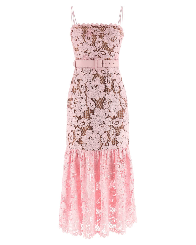 [SELF PORTRAIT] Sleeveless dress SS26 SS26007MAPPINK