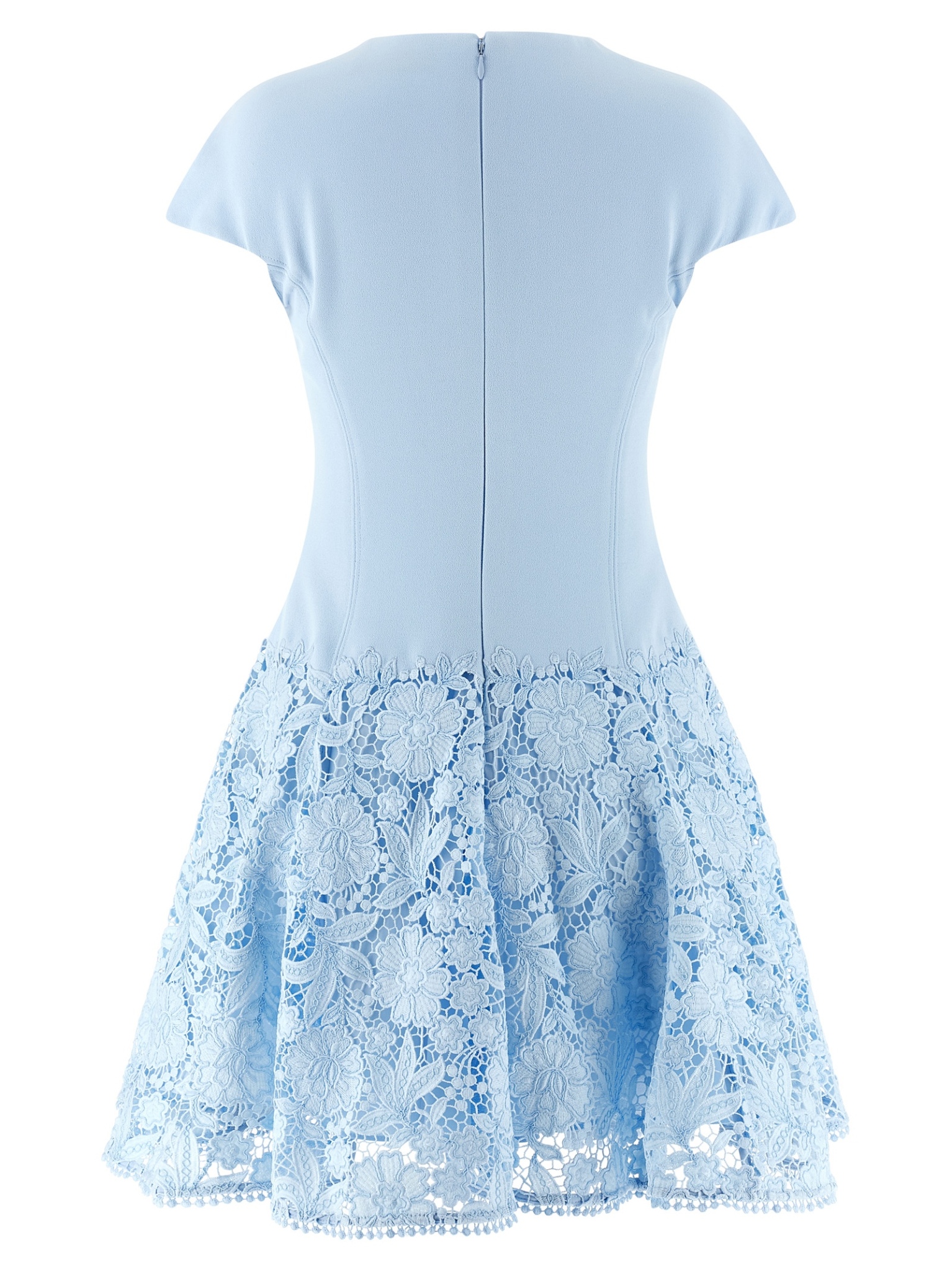 [SELF PORTRAIT] Short sleeve dress SS26 SS26095SBLBLUE