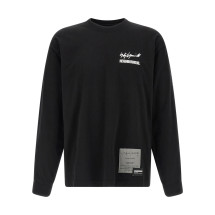 [YOHJI YAMAMOTO] T-shirts Long Sleeve SS26 HKT98998BLACK2