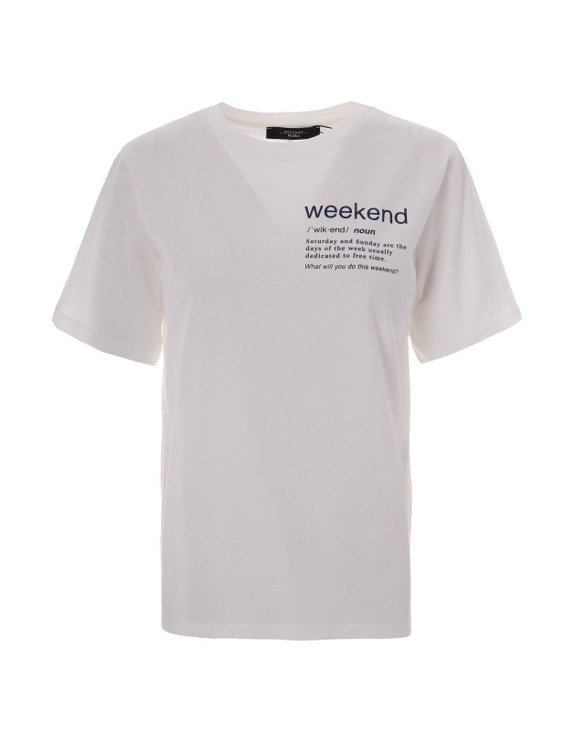 [Weekend MaxMara] T-shirts Short Sleeve SS26 2615971051600WKDTENUE003