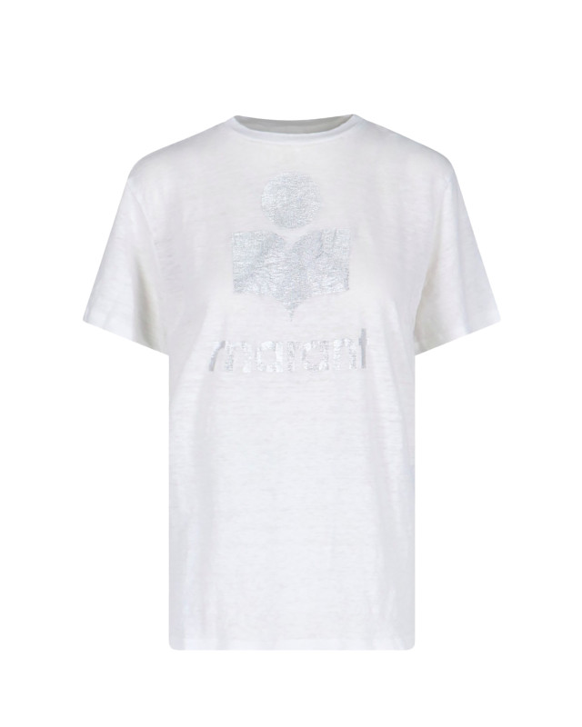 [Marant Etoile] T-shirts Short Sleeve SS26 TS0001FBA1N10E20WH