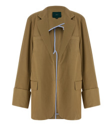 [MAISON JEJIA] Blazer SS26 MJD514ATEX44BEIGECOTTON